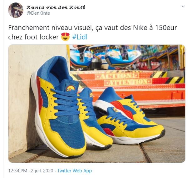Lidl shoes sold in more than 300 euros on  - just focus